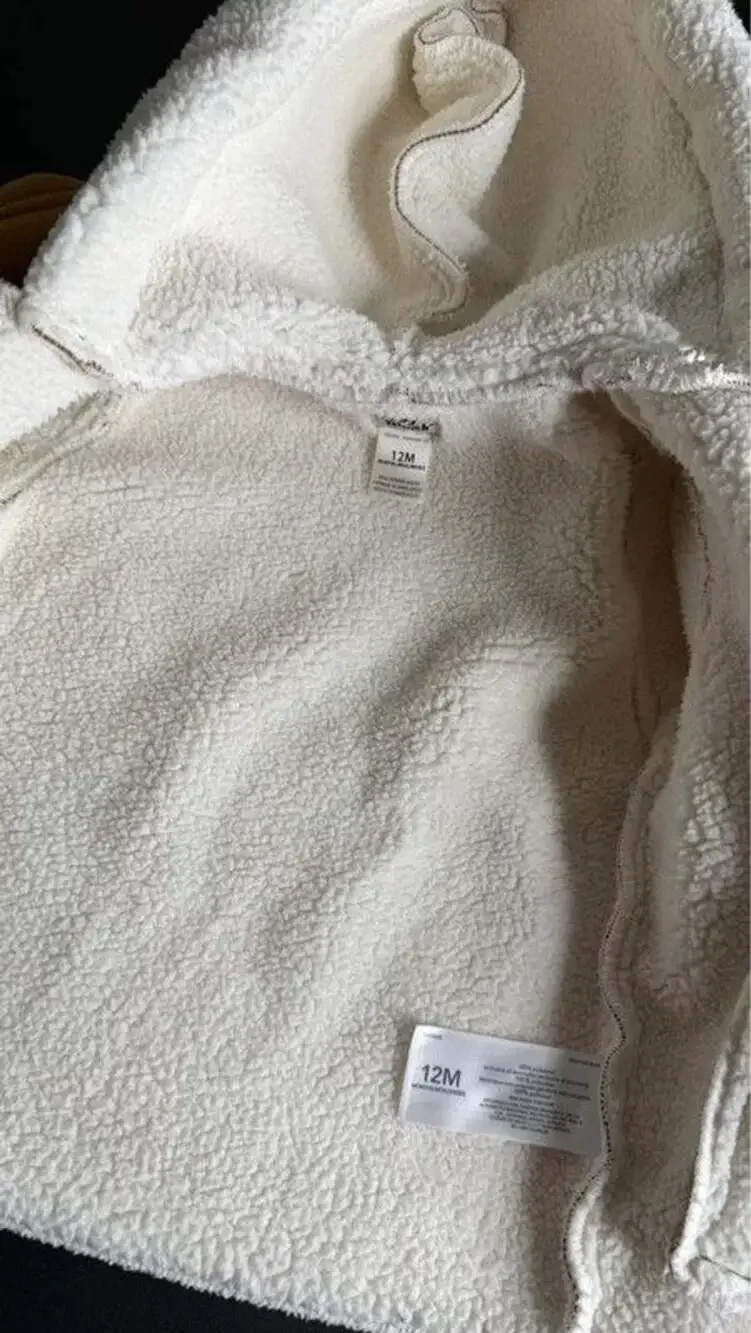 Baby B'gosh faux suede jacket Size 12Months